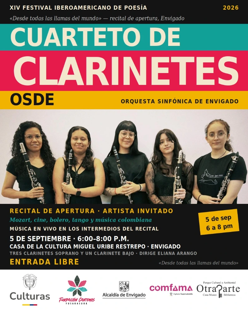 Cuarteto de clarinetes